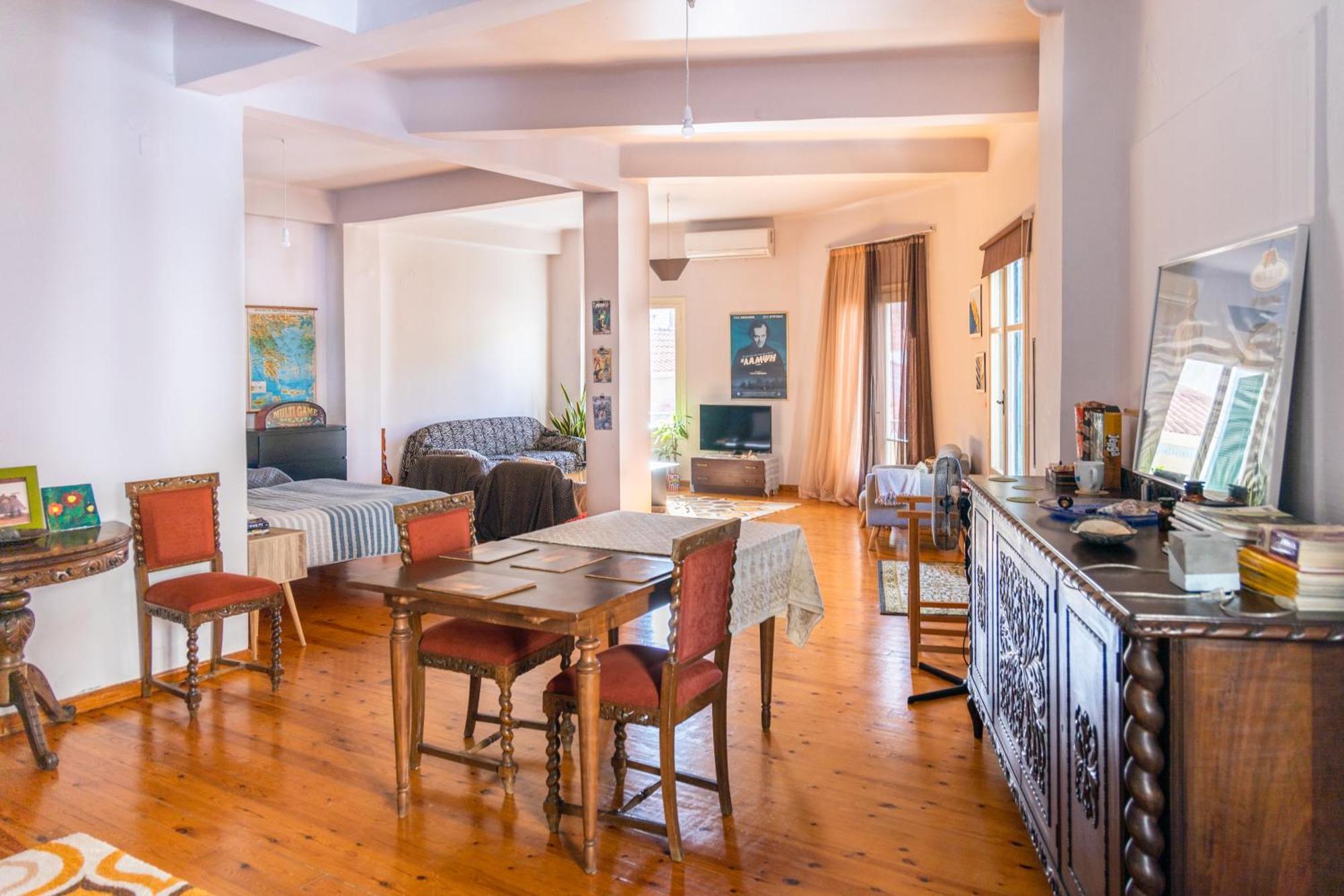 Artistic Getaway Home - Super Central イラクリオン エクステリア 写真